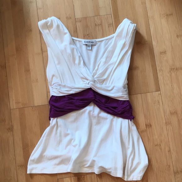 Bebe Tank Top Blouse - Small - Picture 4 of 13